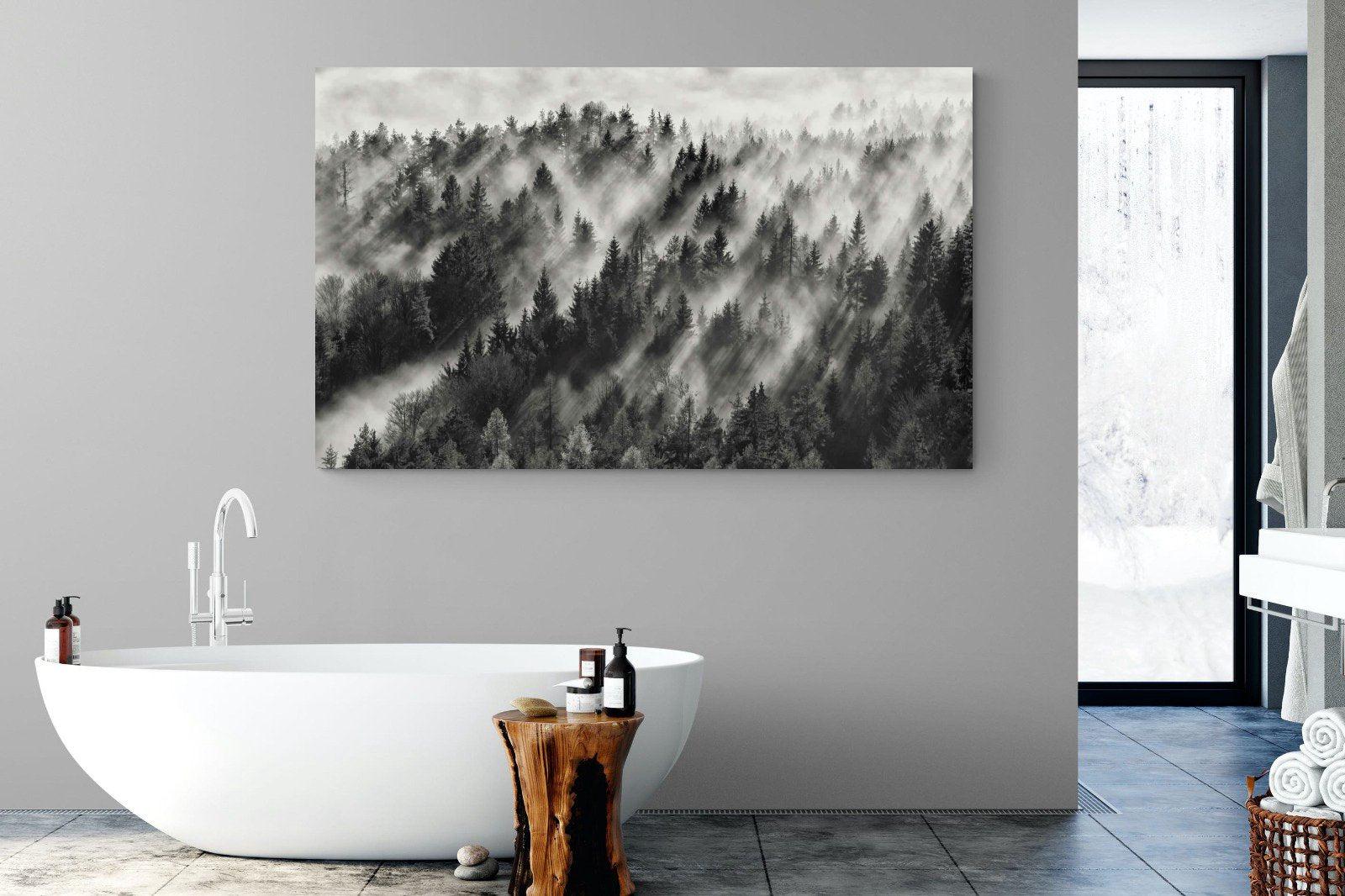 Misty Light-Wall_Art-180 x 110cm-Mounted Canvas-No Frame-Pixalot