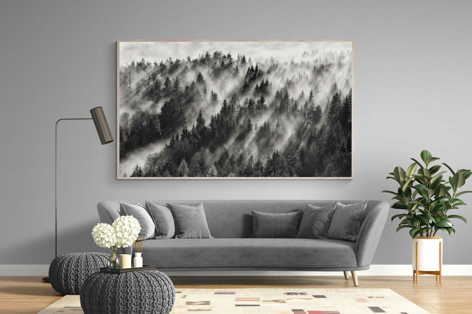 Misty Light-Wall_Art-220 x 130cm-Mounted Canvas-Wood-Pixalot