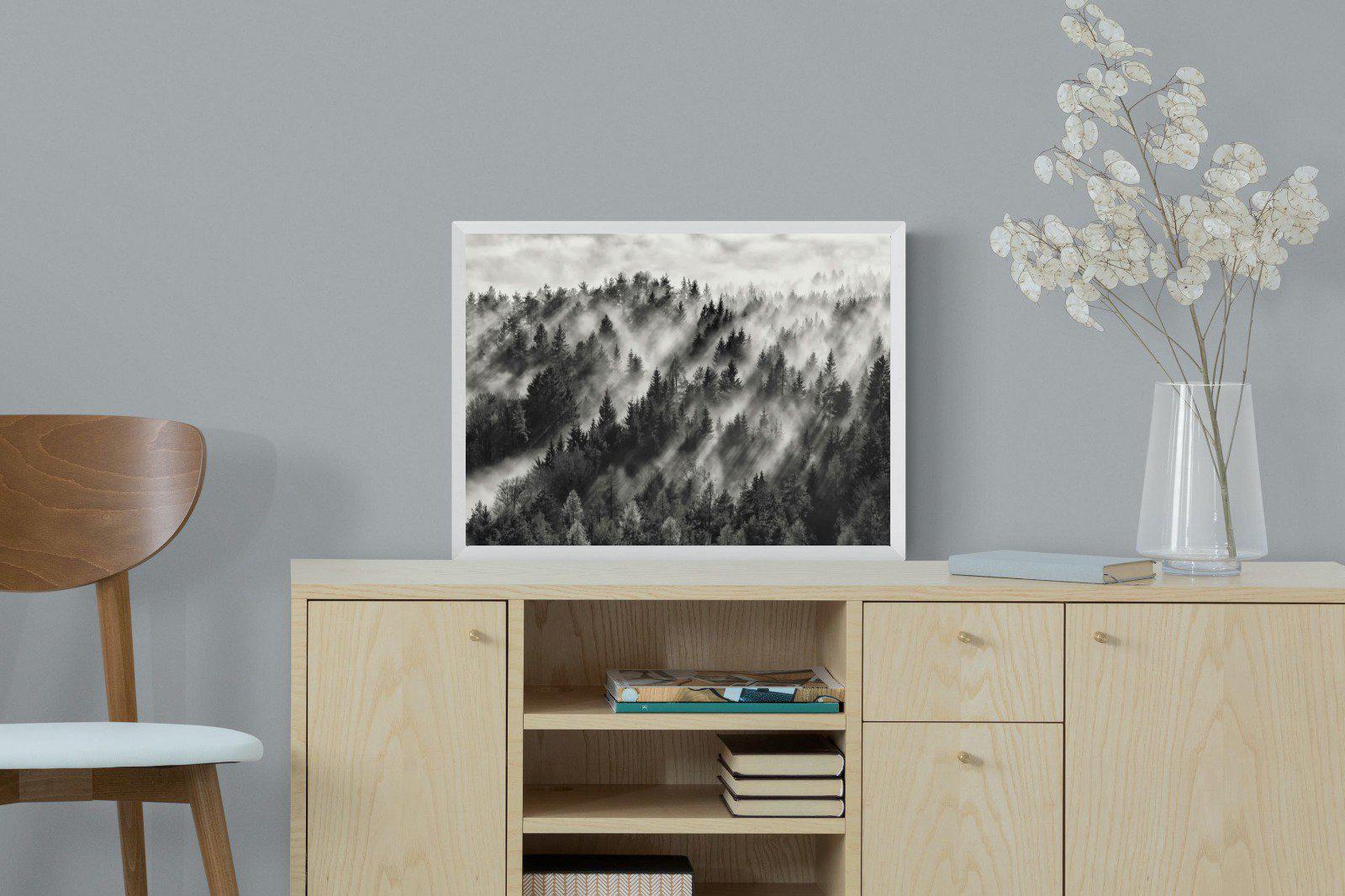 Misty Light-Wall_Art-60 x 45cm-Mounted Canvas-White-Pixalot