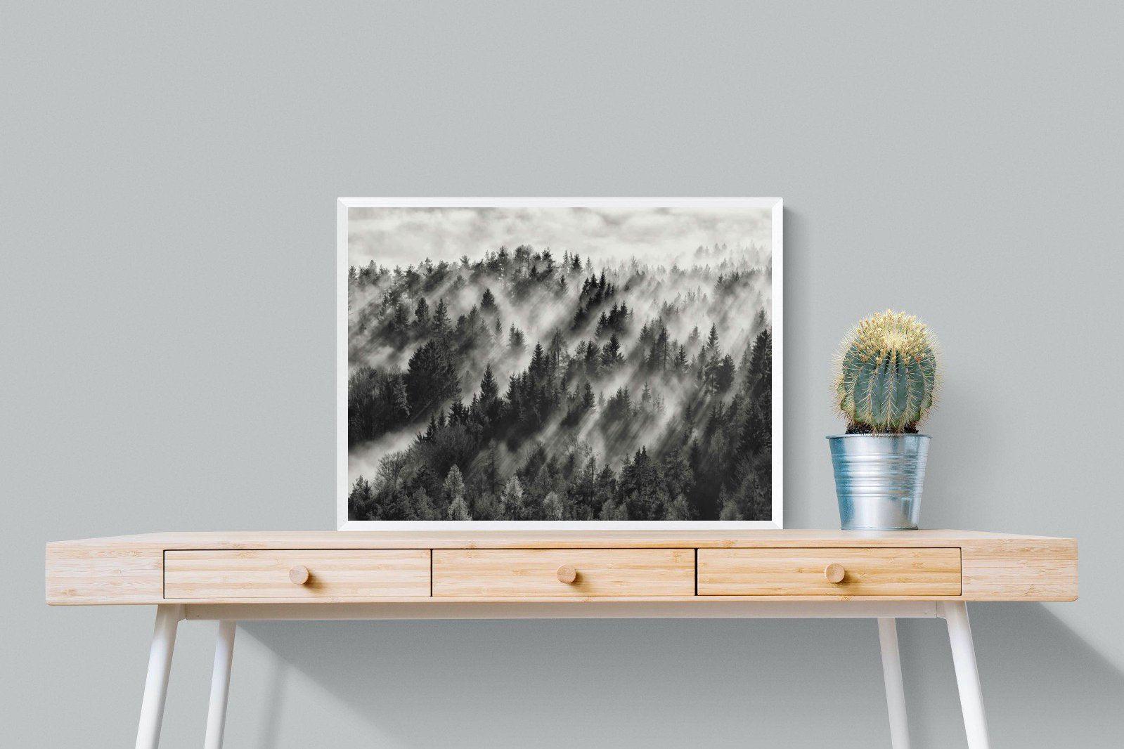 Misty Light-Wall_Art-80 x 60cm-Mounted Canvas-White-Pixalot