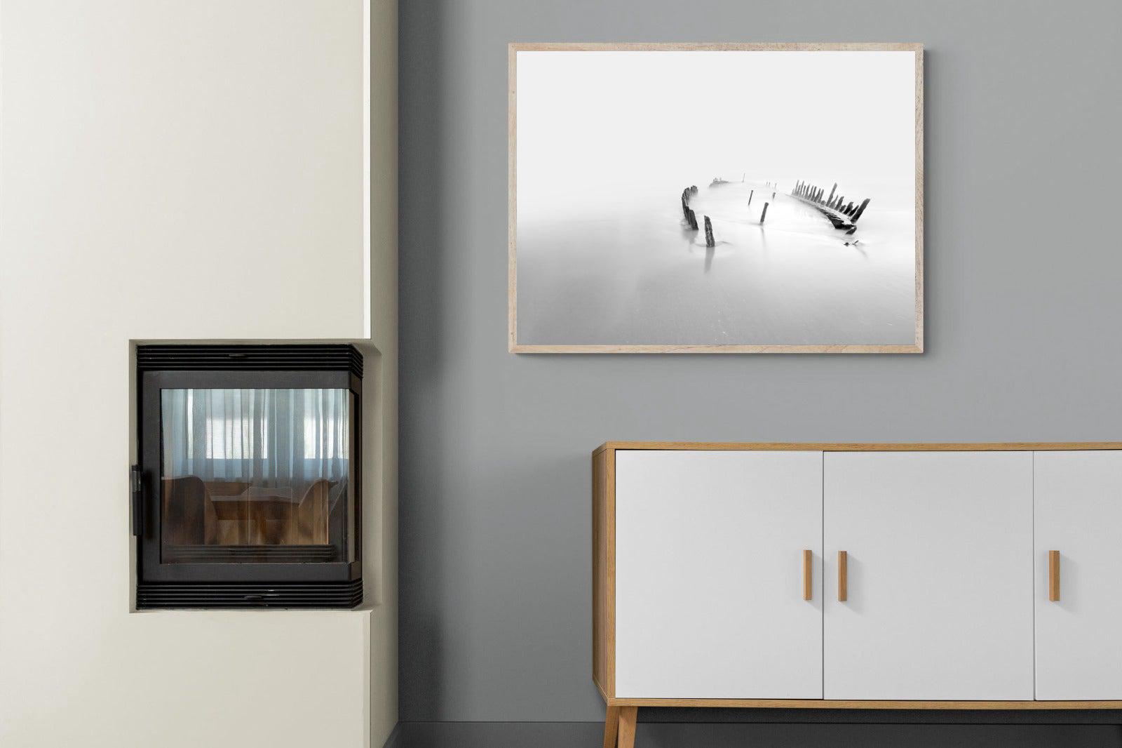 Misty Memory-Wall_Art-100 x 75cm-Mounted Canvas-Wood-Pixalot