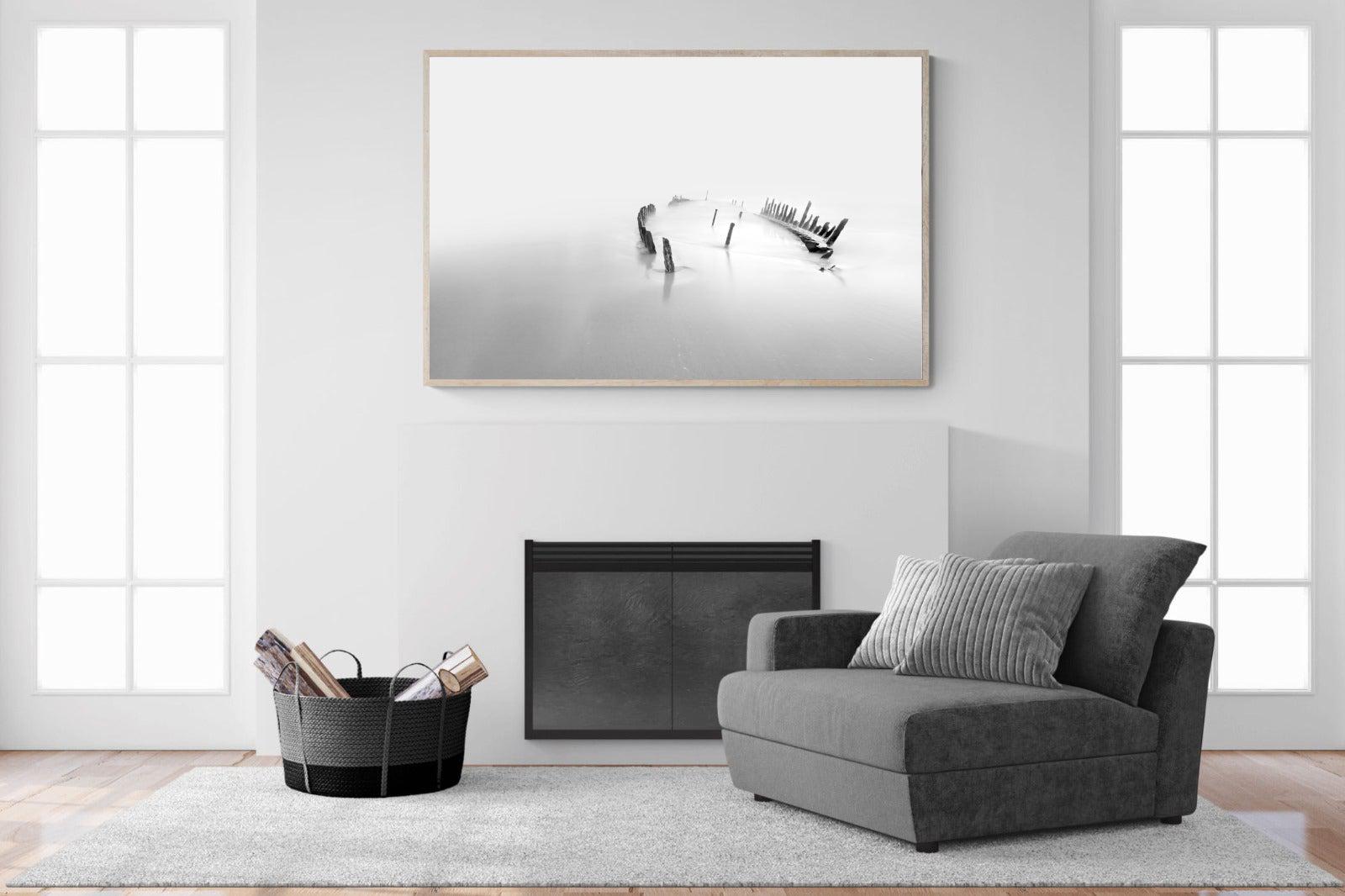 Misty Memory-Wall_Art-150 x 100cm-Mounted Canvas-Wood-Pixalot
