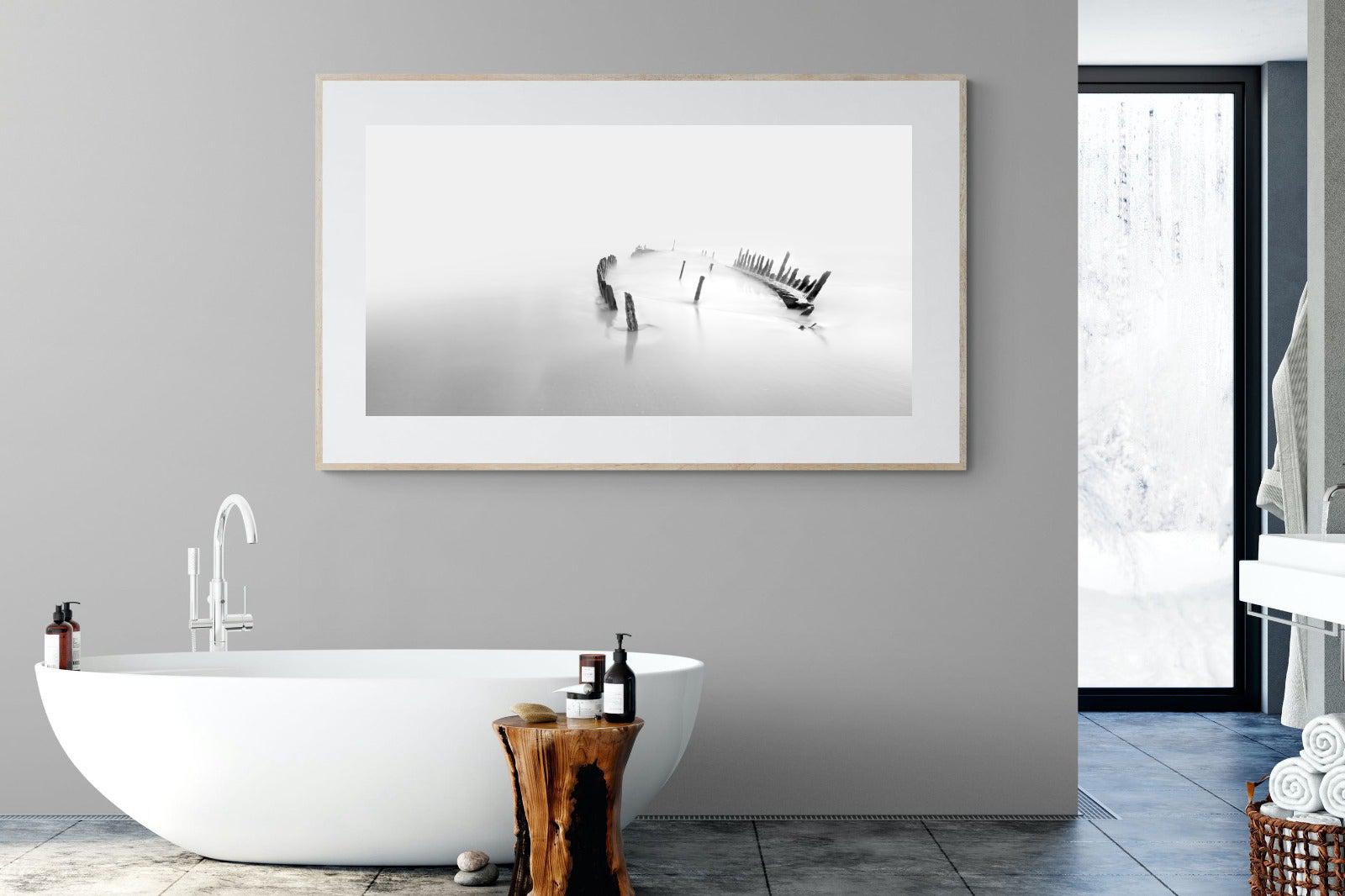 Misty Memory-Wall_Art-180 x 110cm-Framed Print-Wood-Pixalot