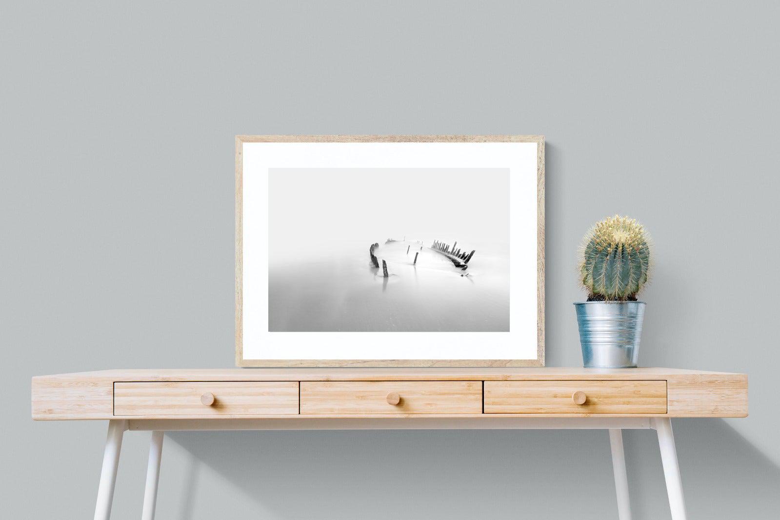 Misty Memory-Wall_Art-80 x 60cm-Framed Print-Wood-Pixalot