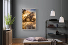 Misty Morning-Wall_Art-100 x 150cm-Mounted Canvas-Wood-Pixalot