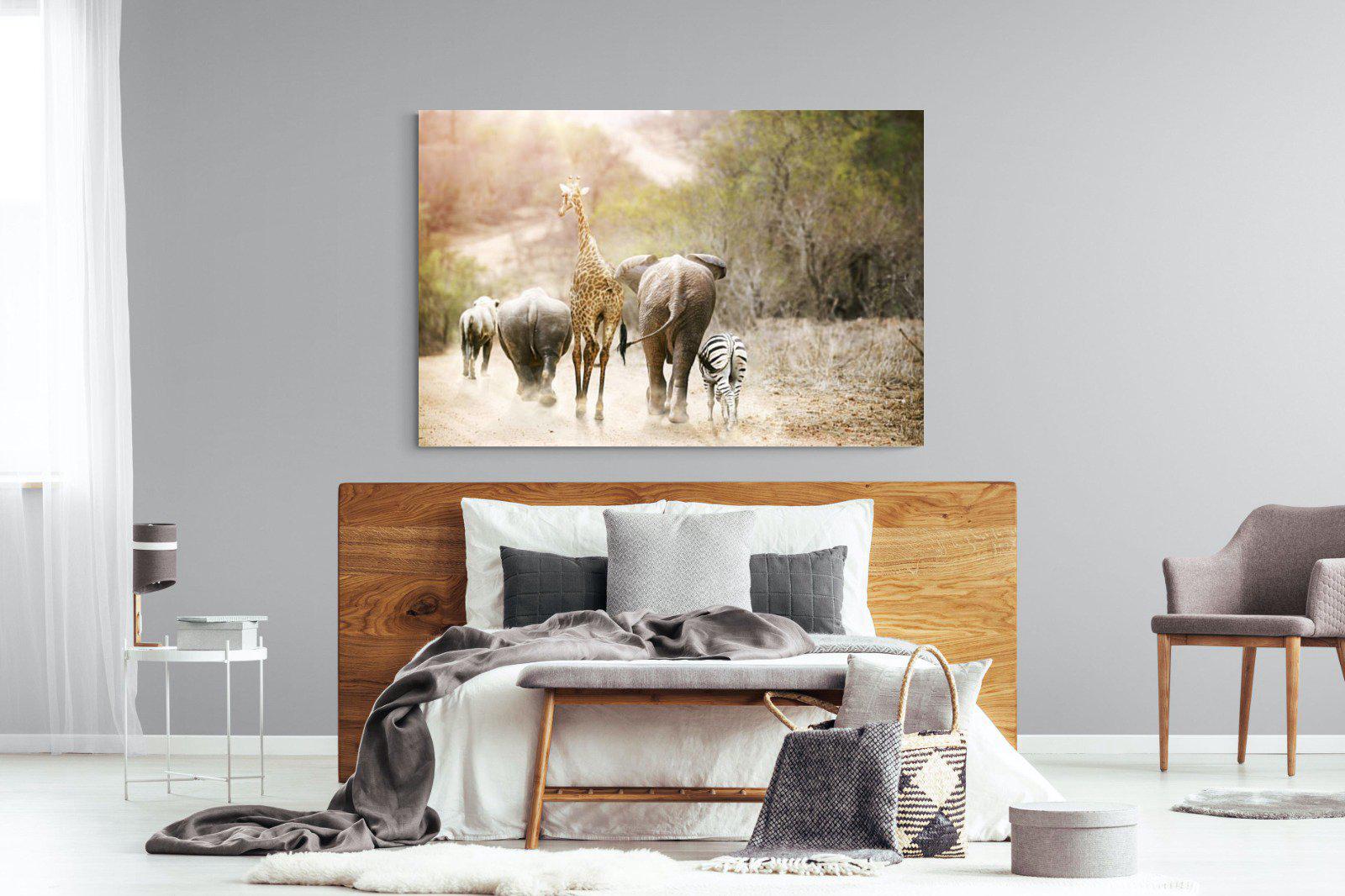 Mixed Family-Wall_Art-150 x 100cm-Mounted Canvas-No Frame-Pixalot
