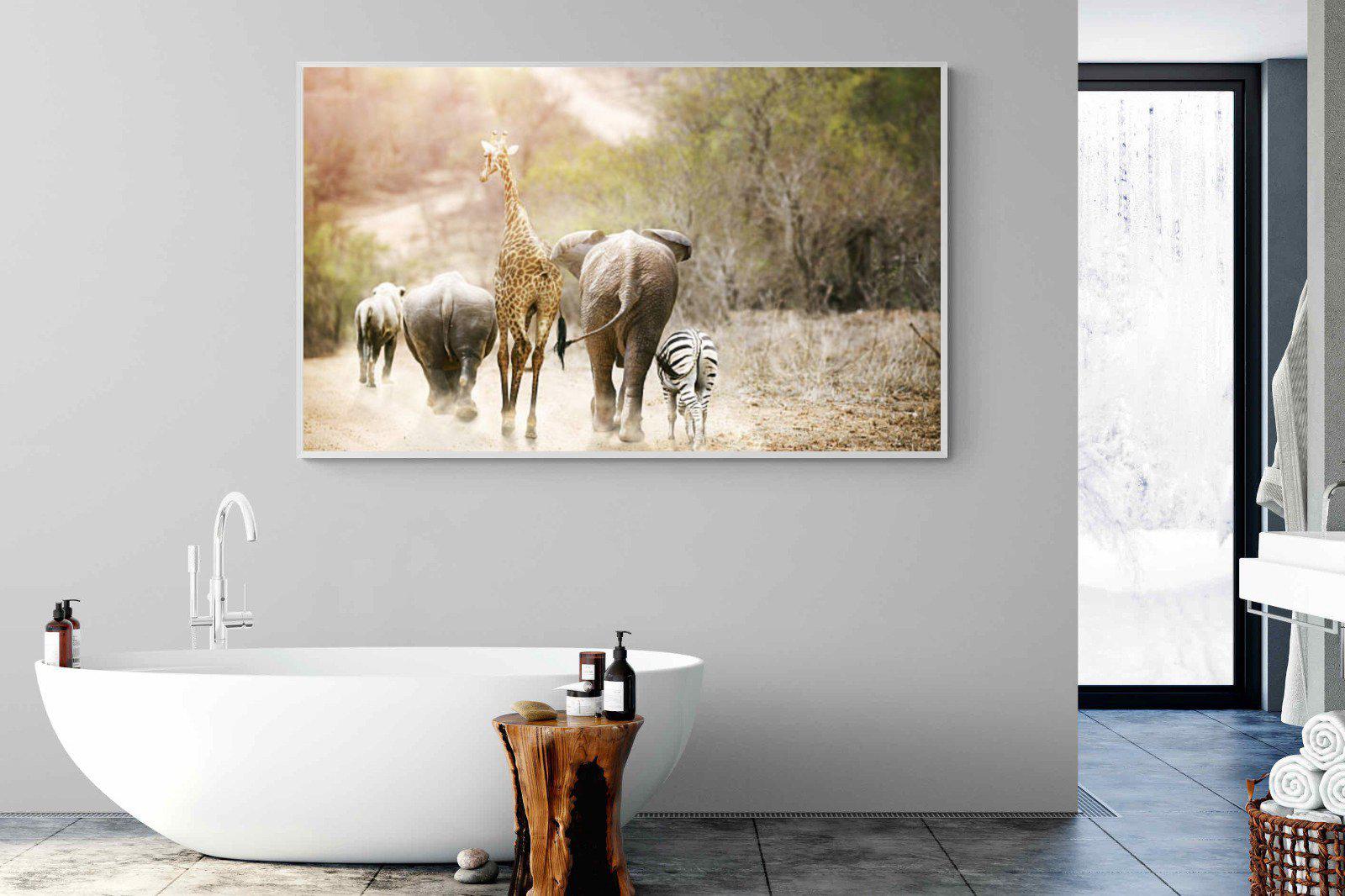 Mixed Family-Wall_Art-180 x 110cm-Mounted Canvas-White-Pixalot