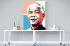 Modern Madiba-Wall_Art-90 x 120cm-Mounted Canvas-No Frame-Pixalot