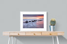 Moeraki Boulders-Wall_Art-80 x 60cm-Framed Print-White-Pixalot