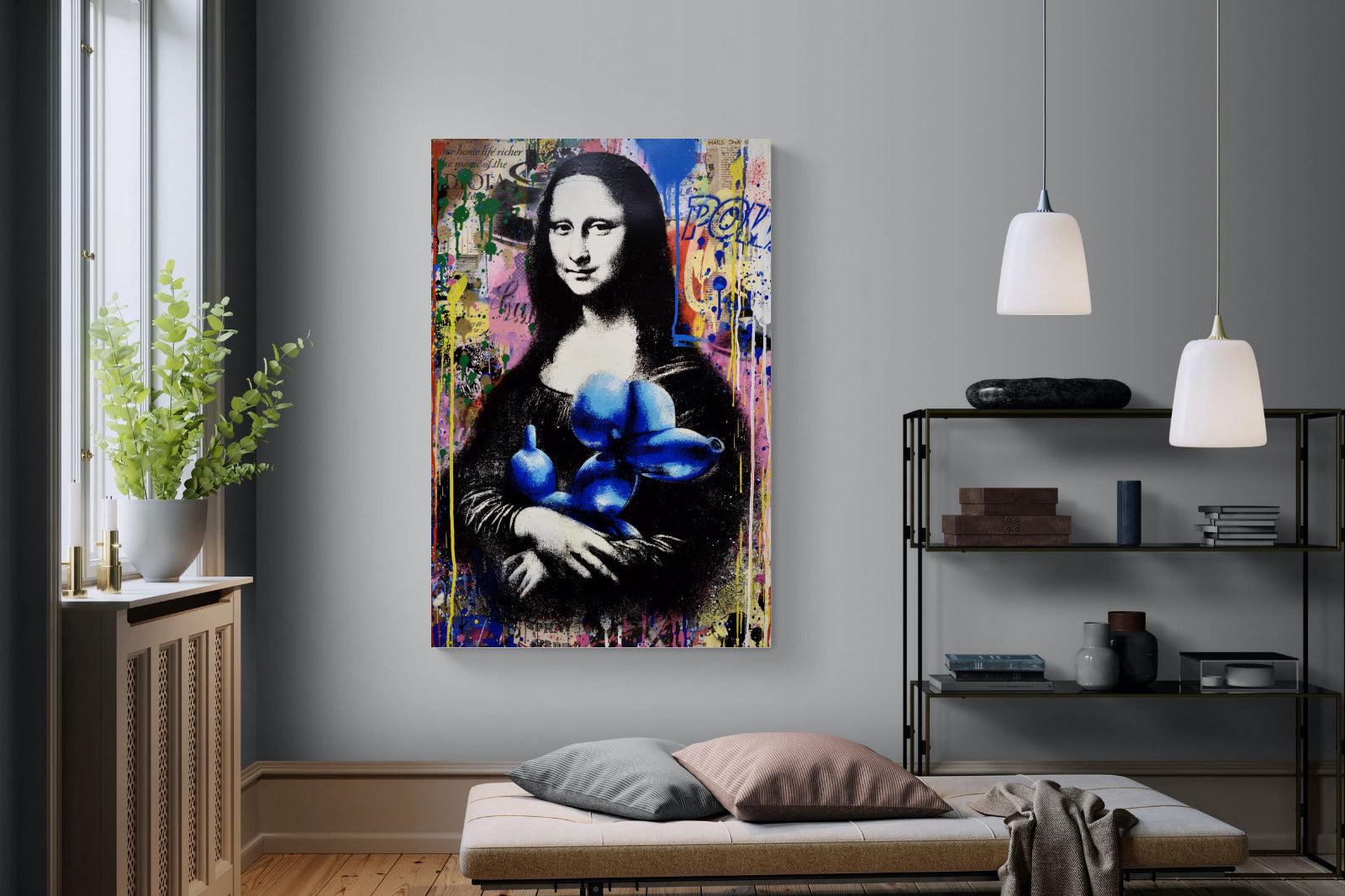 Mona Lisa Pop Art-Wall_Art-120 x 180cm-Mounted Canvas-No Frame-Pixalot