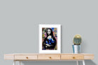 Mona Lisa Pop Art-Wall_Art-45 x 60cm-Framed Print-White-Pixalot