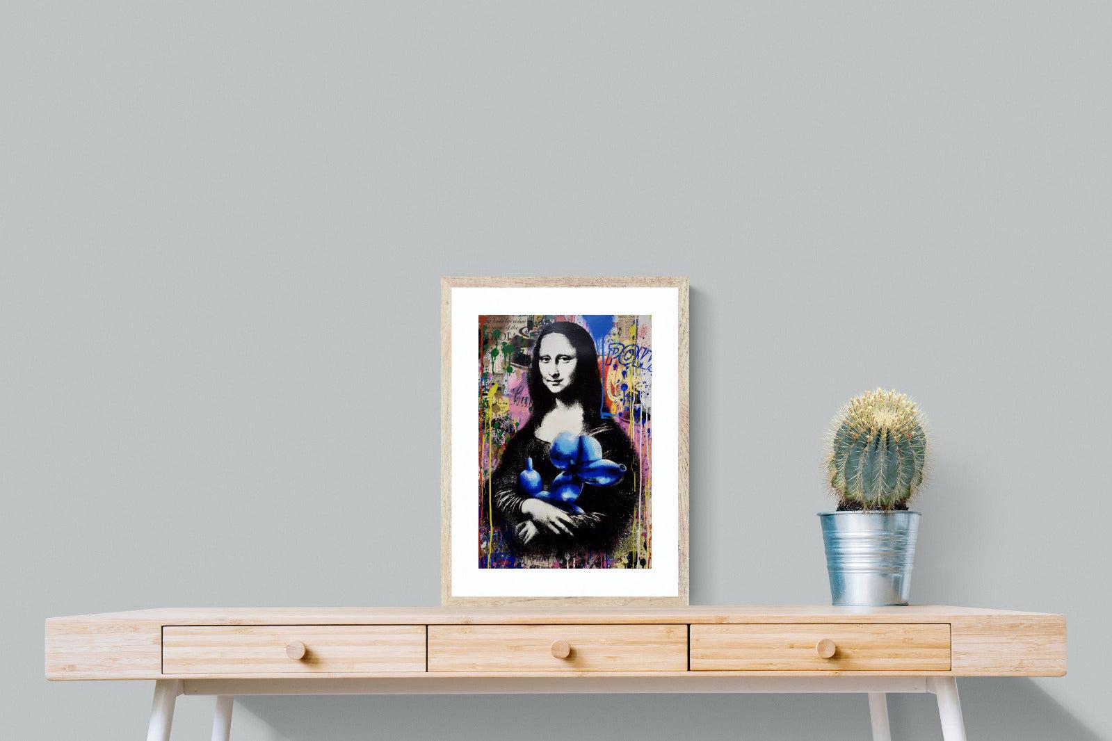 Mona Lisa Pop Art-Wall_Art-45 x 60cm-Framed Print-Wood-Pixalot