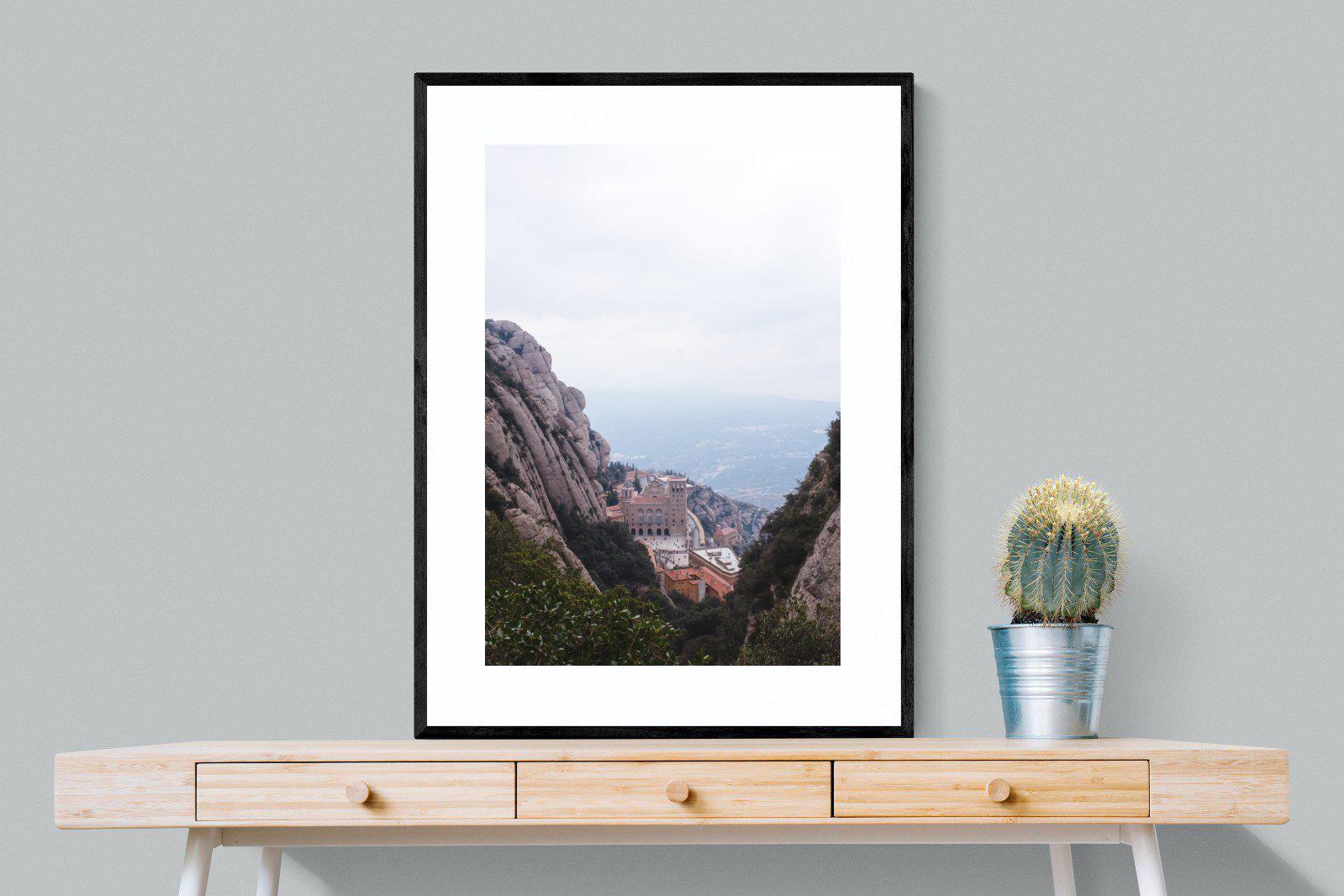Montserrat-Wall_Art-75 x 100cm-Framed Print-Black-Pixalot