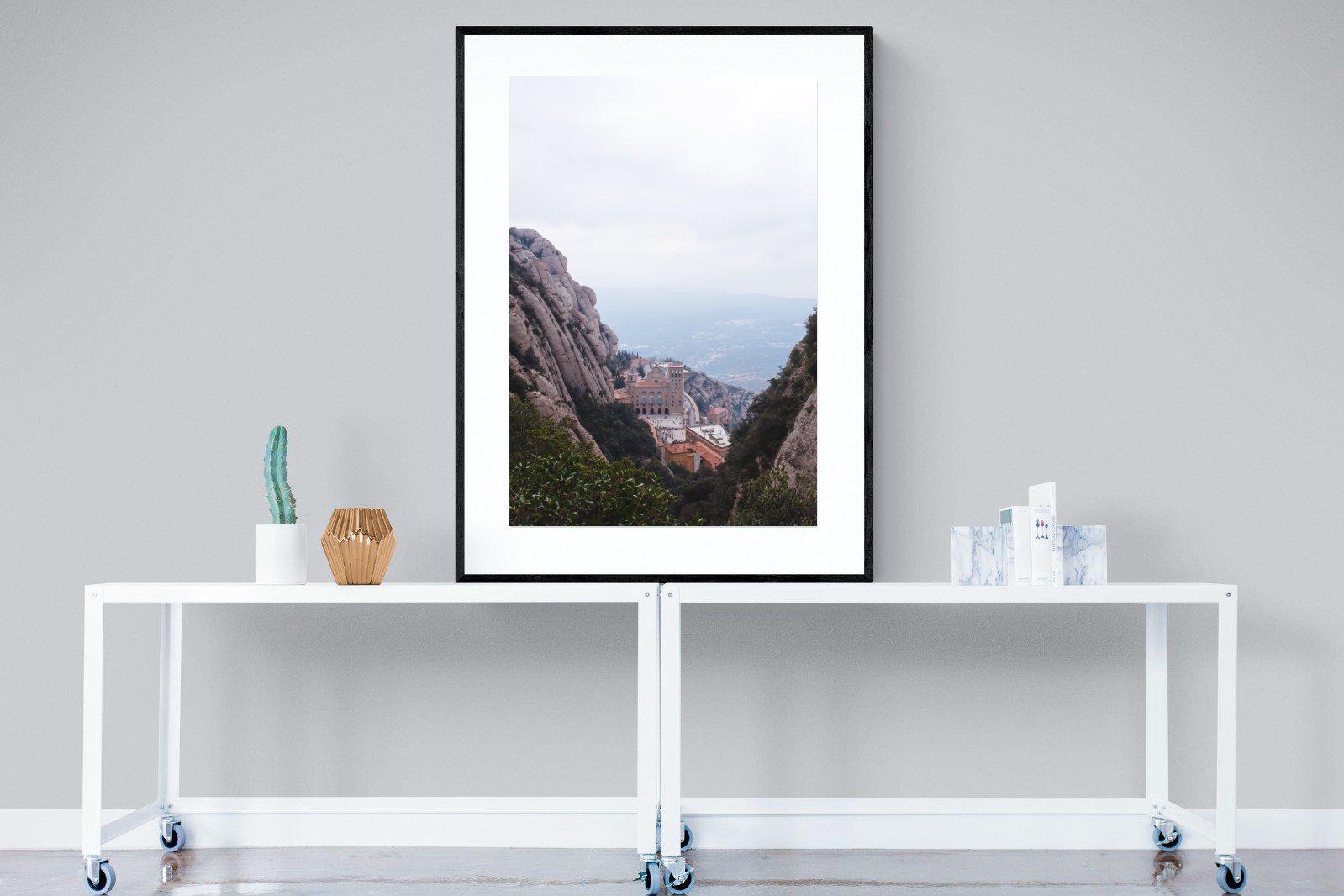 Montserrat-Wall_Art-90 x 120cm-Framed Print-Black-Pixalot