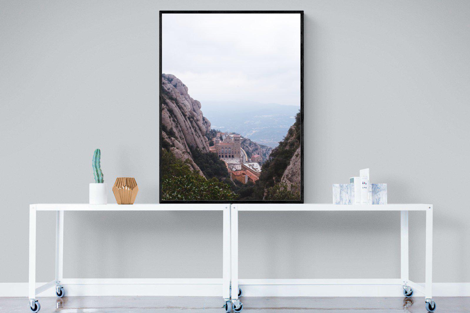 Montserrat-Wall_Art-90 x 120cm-Mounted Canvas-Black-Pixalot