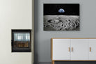 Moon Landing-Wall_Art-100 x 75cm-Mounted Canvas-No Frame-Pixalot