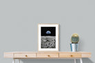 Moon Landing-Wall_Art-45 x 60cm-Framed Print-Wood-Pixalot