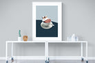 Morning Ritual-Wall_Art-90 x 120cm-Framed Print-White-Pixalot