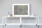 Moroccan Tiles-Wall_Art-120 x 90cm-Framed Print-Wood-Pixalot