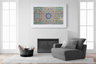 Moroccan Tiles-Wall_Art-150 x 100cm-Framed Print-White-Pixalot