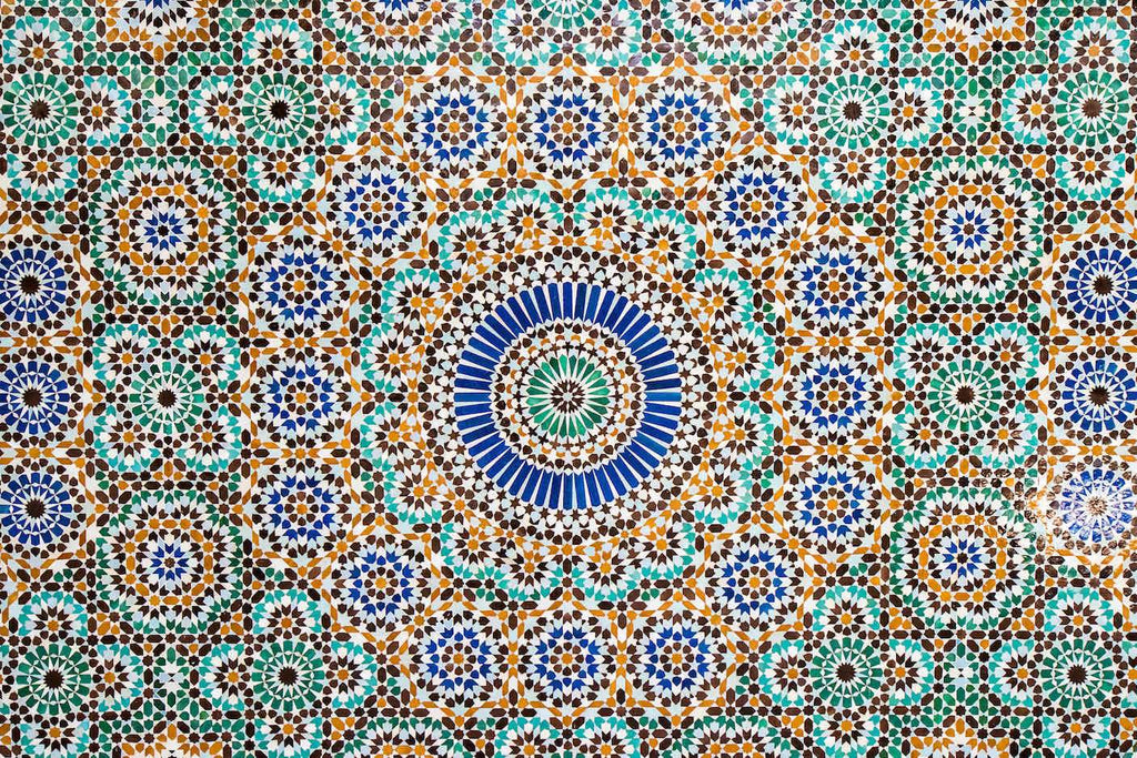 Moroccan Tiles-Wall_Art-Pixalot