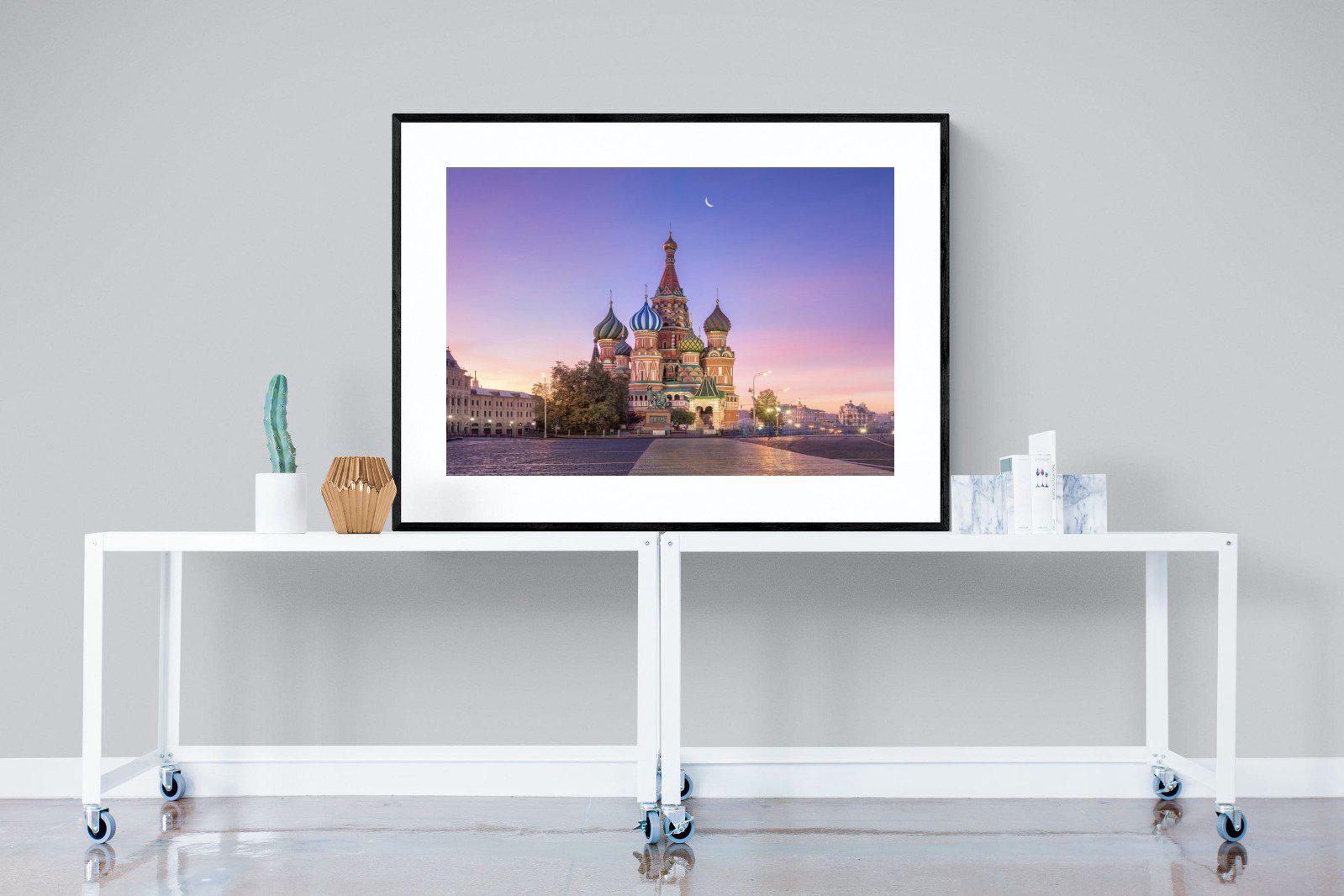 Moscow-Wall_Art-120 x 90cm-Framed Print-Black-Pixalot