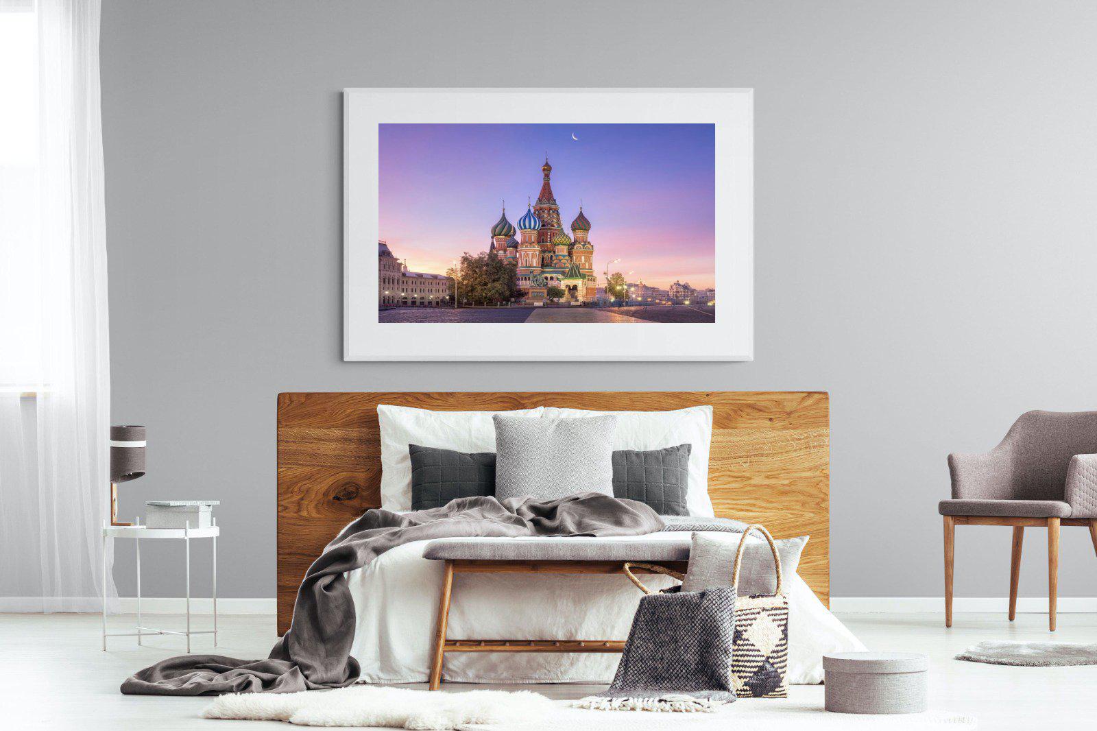 Moscow-Wall_Art-150 x 100cm-Framed Print-White-Pixalot