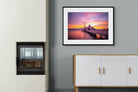 Mosque-Wall_Art-100 x 75cm-Framed Print-Black-Pixalot