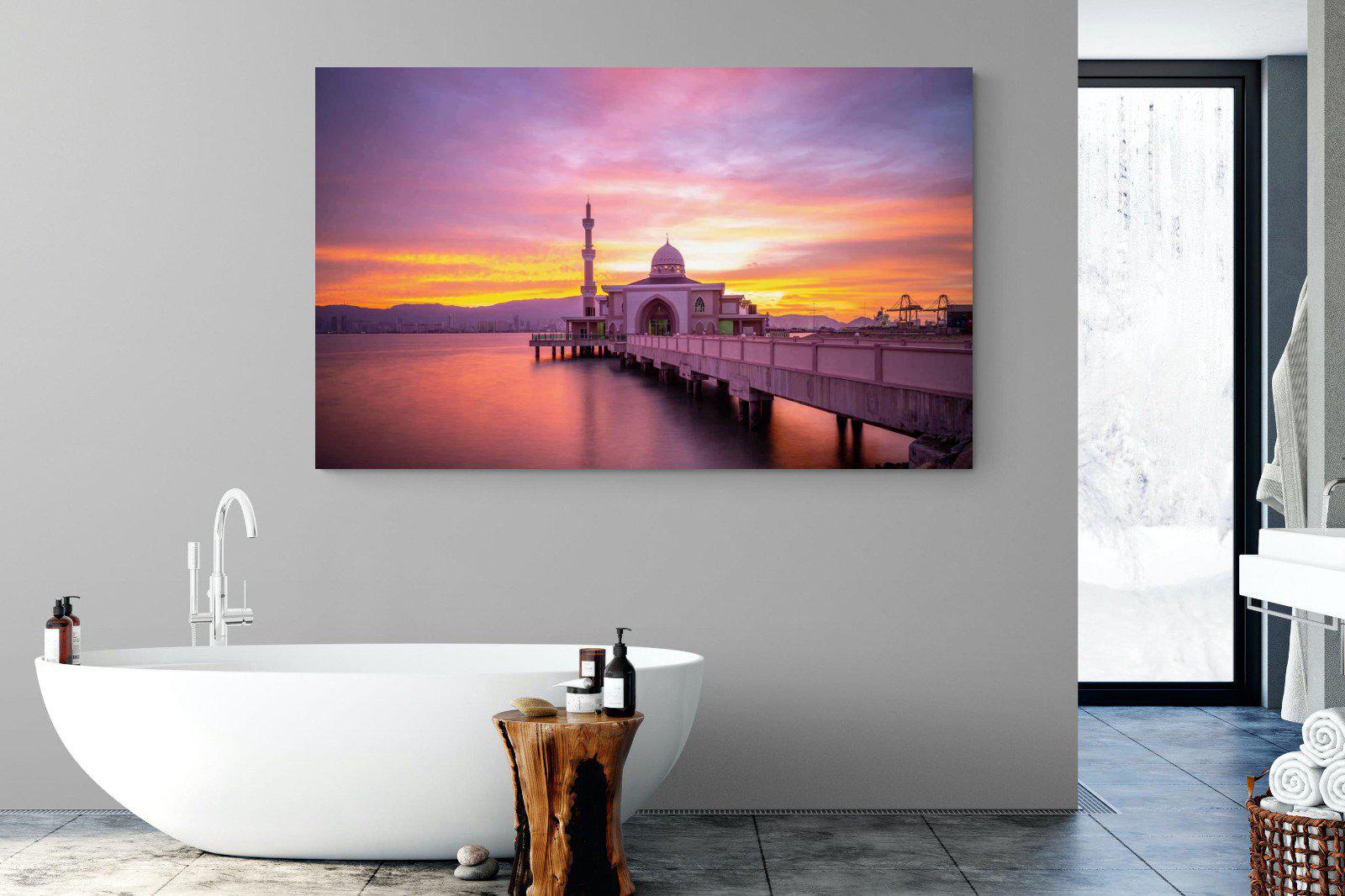 Mosque-Wall_Art-180 x 110cm-Mounted Canvas-No Frame-Pixalot