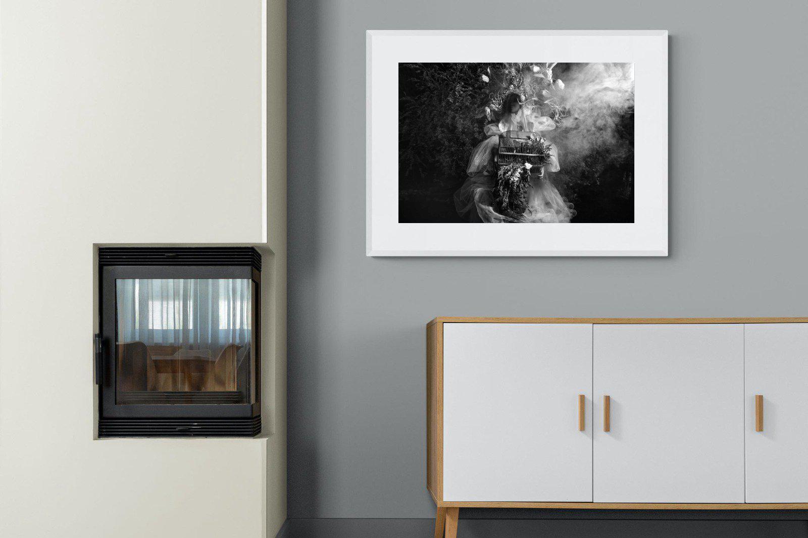 Mother Nature-Wall_Art-100 x 75cm-Framed Print-White-Pixalot