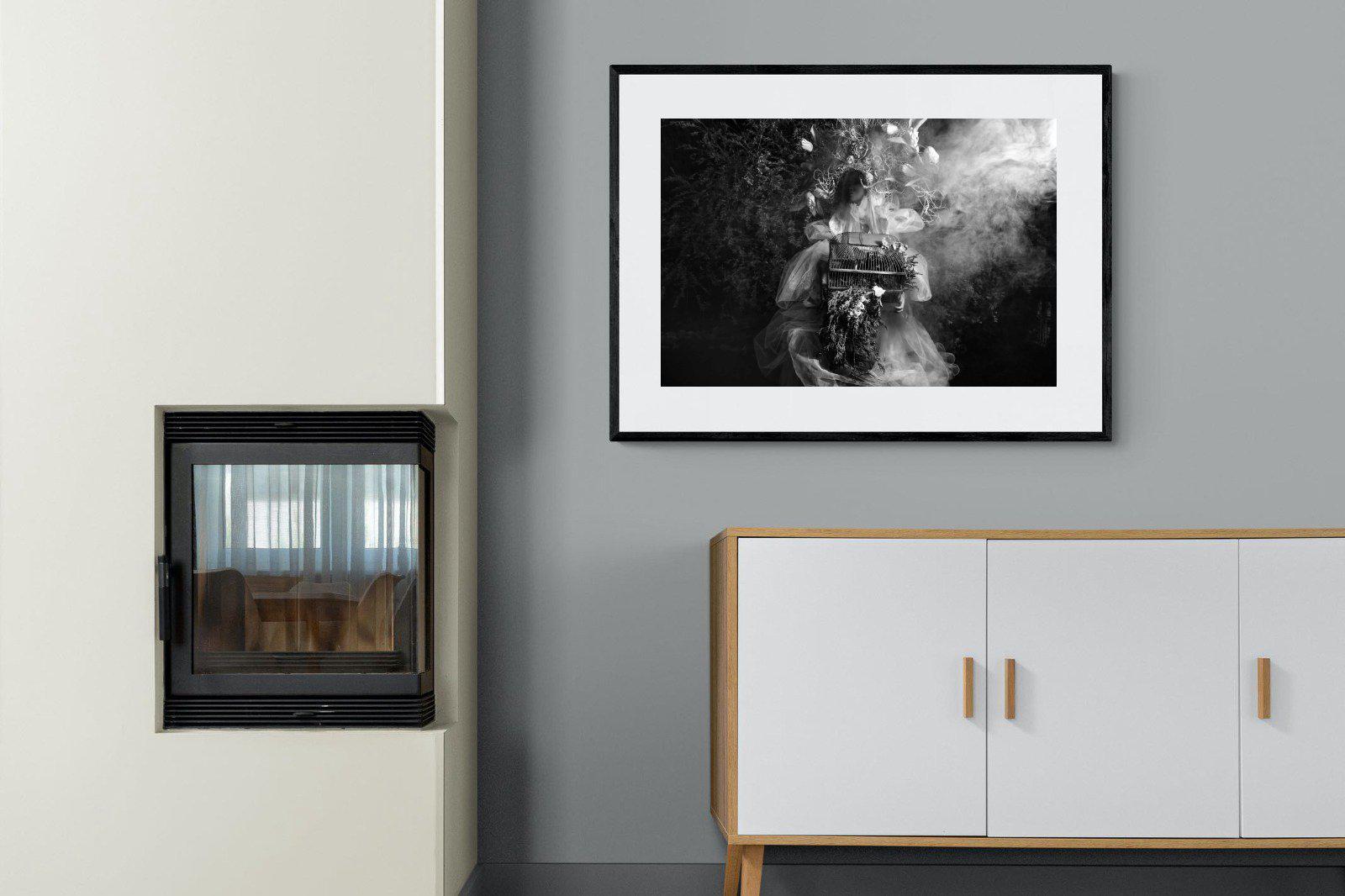 Mother Nature-Wall_Art-100 x 75cm-Framed Print-Black-Pixalot