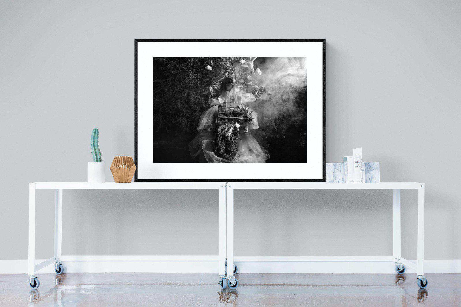 Mother Nature-Wall_Art-120 x 90cm-Framed Print-Black-Pixalot