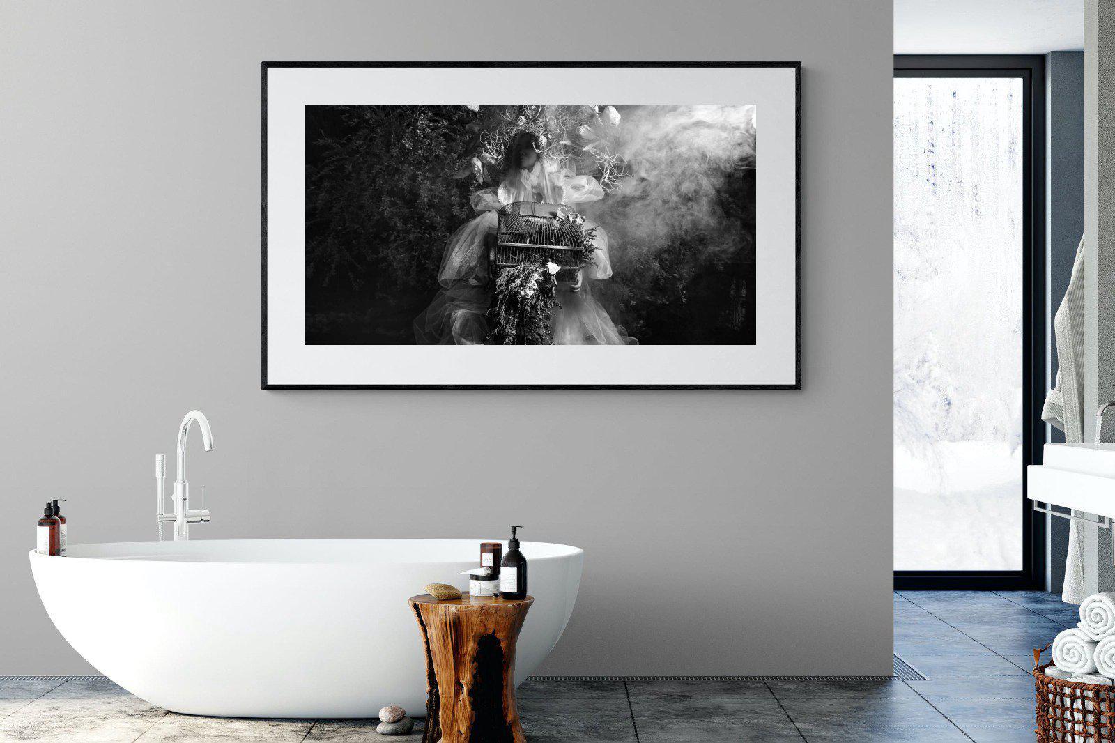 Mother Nature-Wall_Art-180 x 110cm-Framed Print-Black-Pixalot