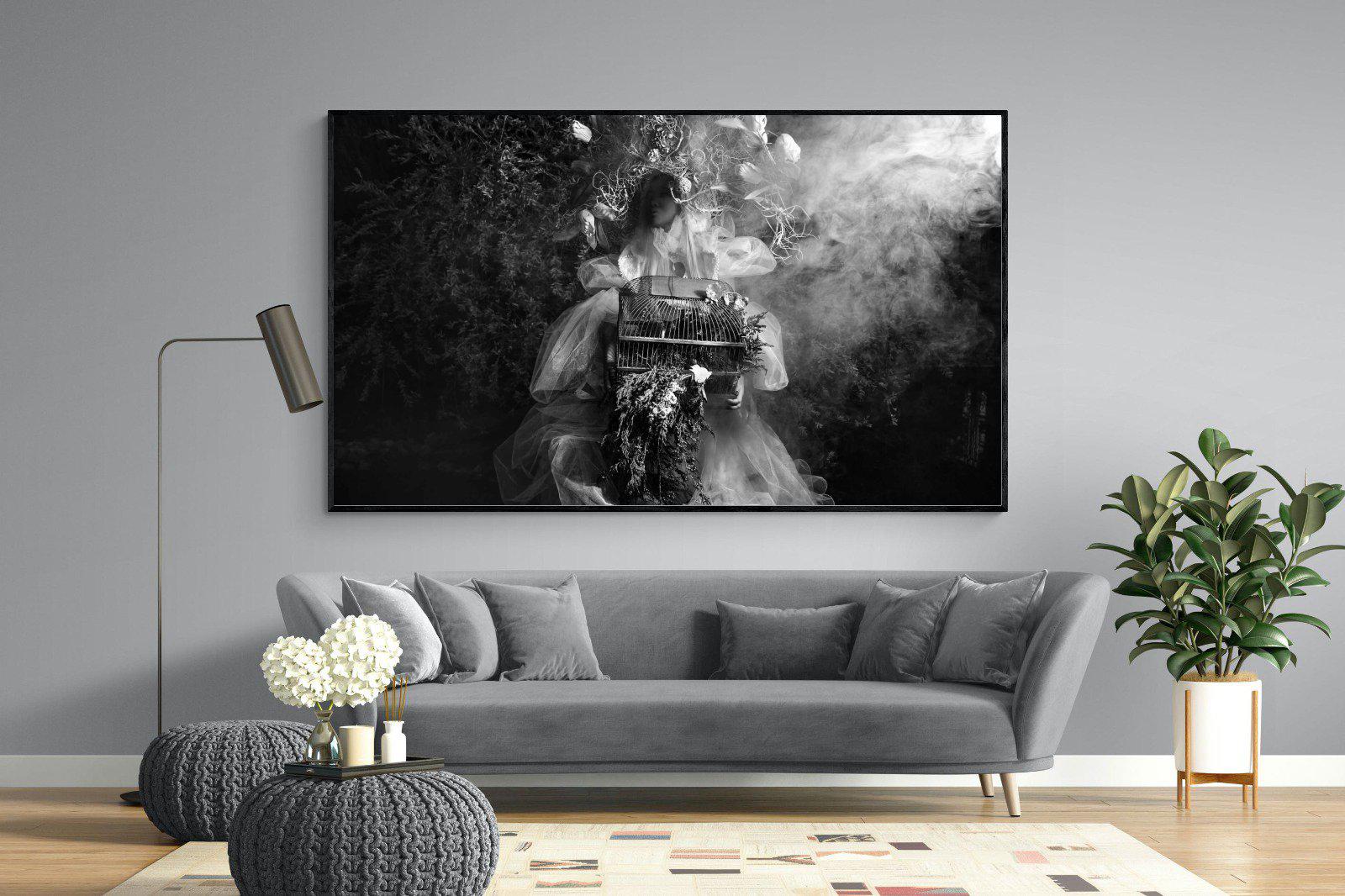 Mother Nature-Wall_Art-220 x 130cm-Mounted Canvas-Black-Pixalot
