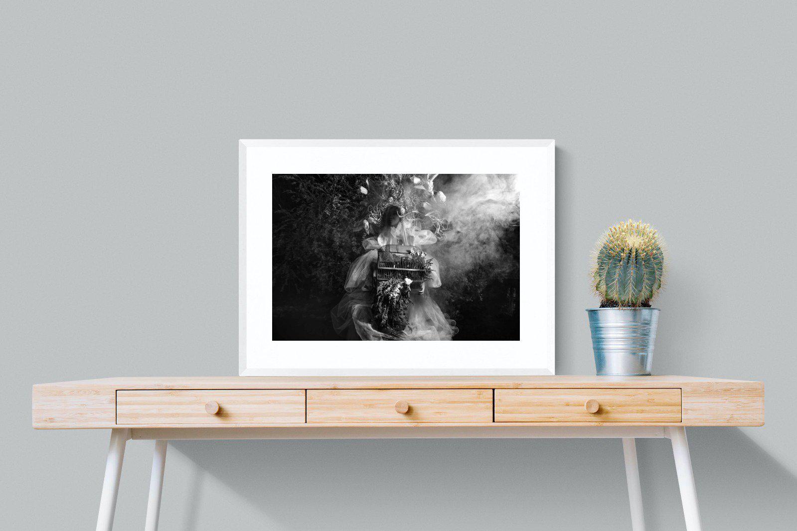 Mother Nature-Wall_Art-80 x 60cm-Framed Print-White-Pixalot