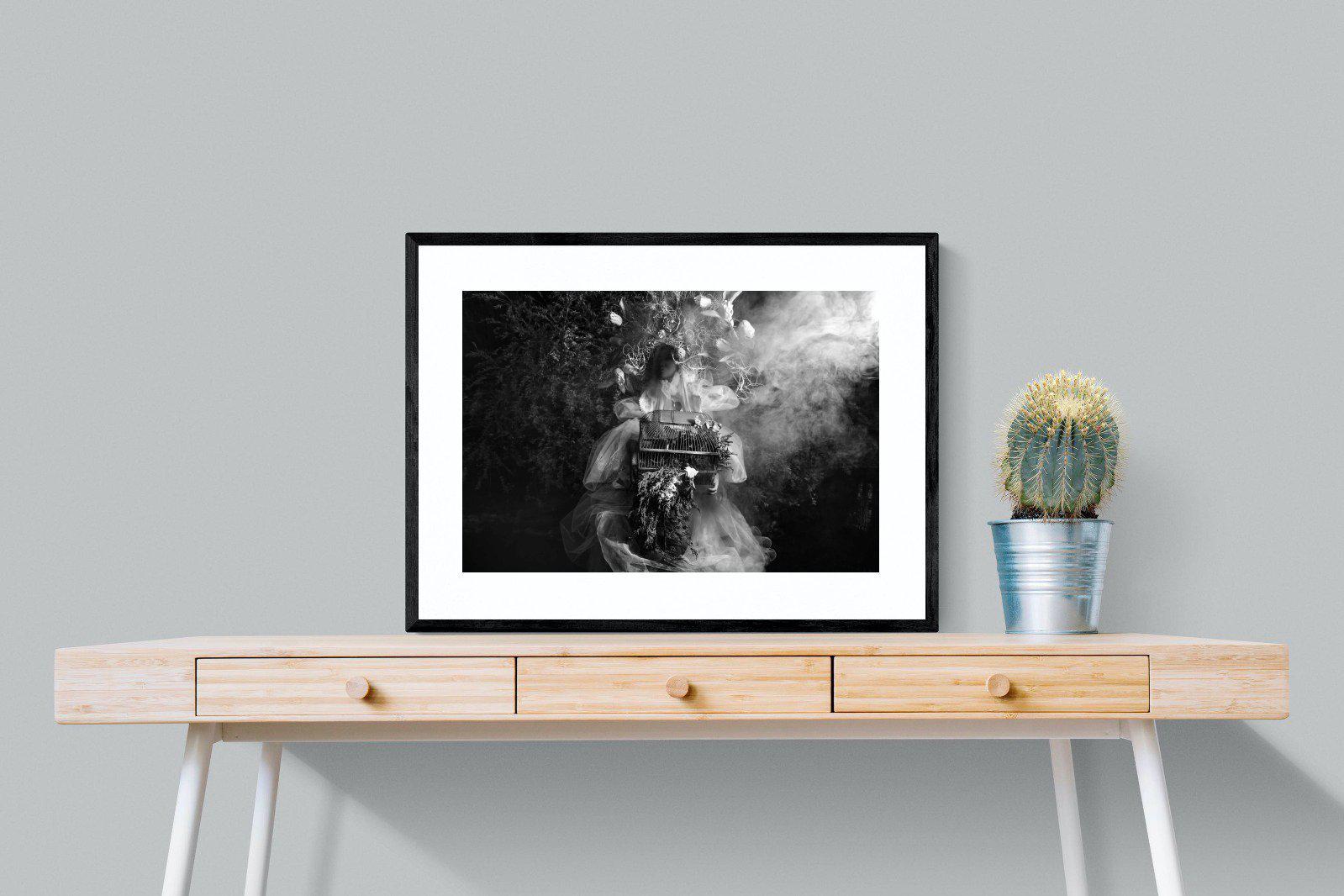 Mother Nature-Wall_Art-80 x 60cm-Framed Print-Black-Pixalot