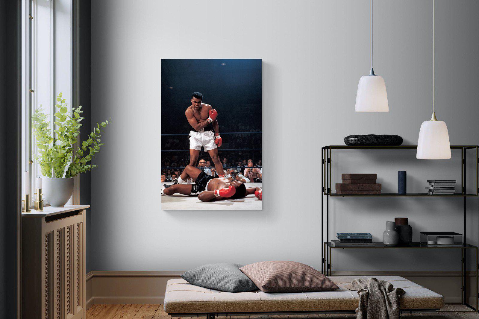 Muhammad Ali-Wall_Art-100 x 150cm-Mounted Canvas-No Frame-Pixalot