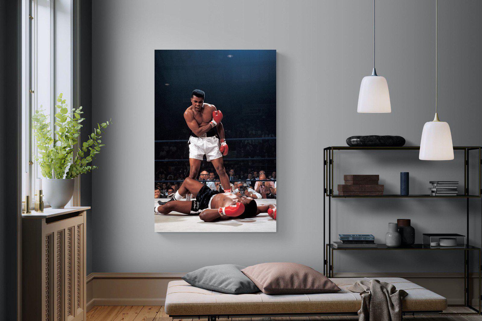 Muhammad Ali-Wall_Art-120 x 180cm-Mounted Canvas-No Frame-Pixalot