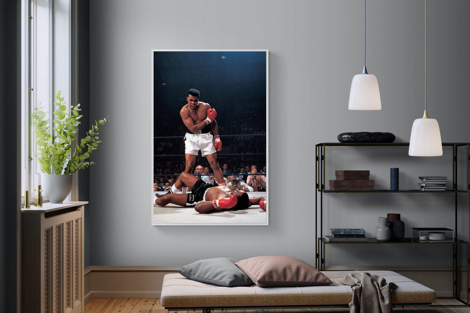 Muhammad Ali-Wall_Art-120 x 180cm-Mounted Canvas-White-Pixalot