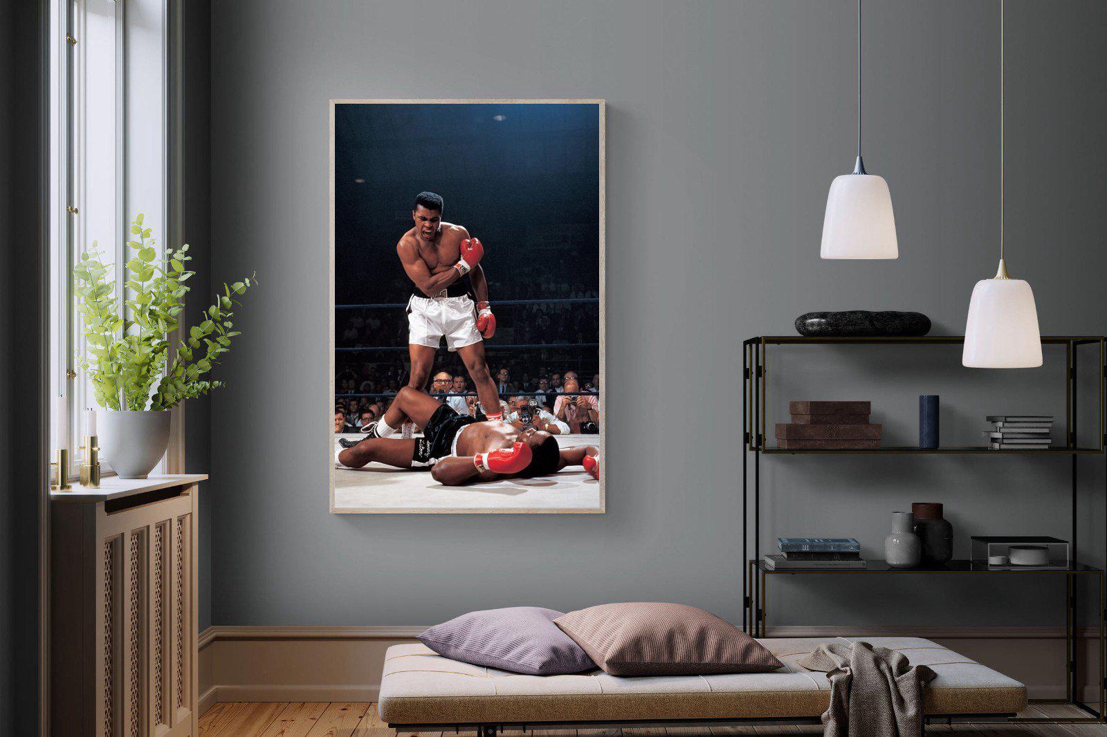 Muhammad Ali-Wall_Art-120 x 180cm-Mounted Canvas-Wood-Pixalot