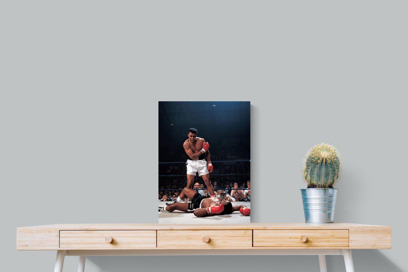 Muhammad Ali-Wall_Art-45 x 60cm-Mounted Canvas-No Frame-Pixalot