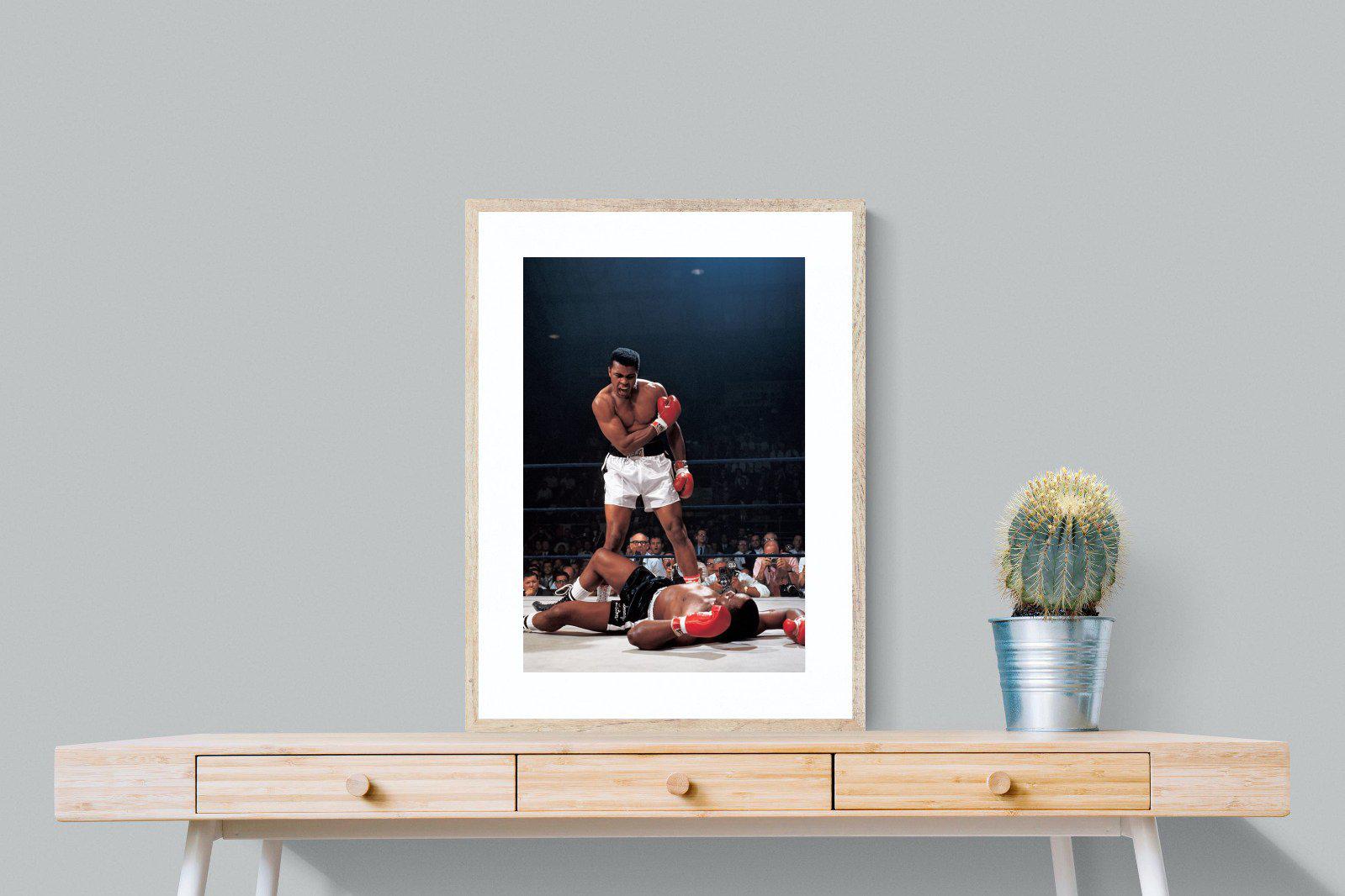Muhammad Ali-Wall_Art-60 x 80cm-Framed Print-Wood-Pixalot