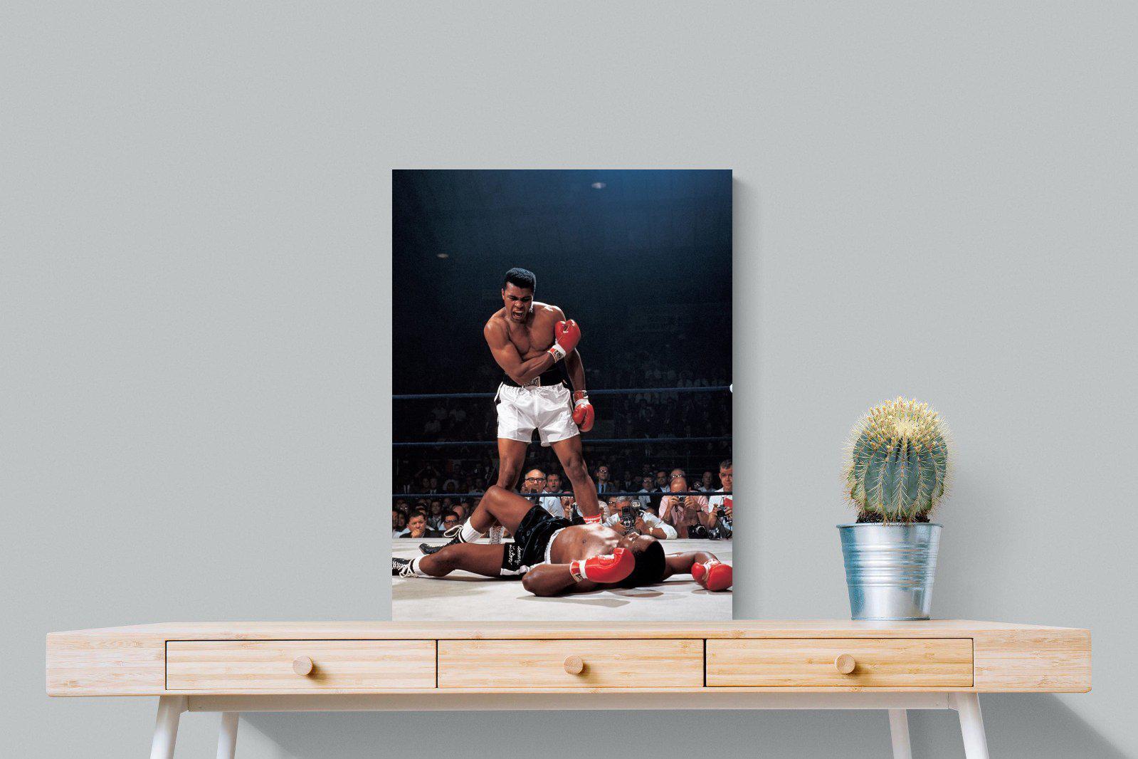 Muhammad Ali-Wall_Art-60 x 80cm-Mounted Canvas-No Frame-Pixalot