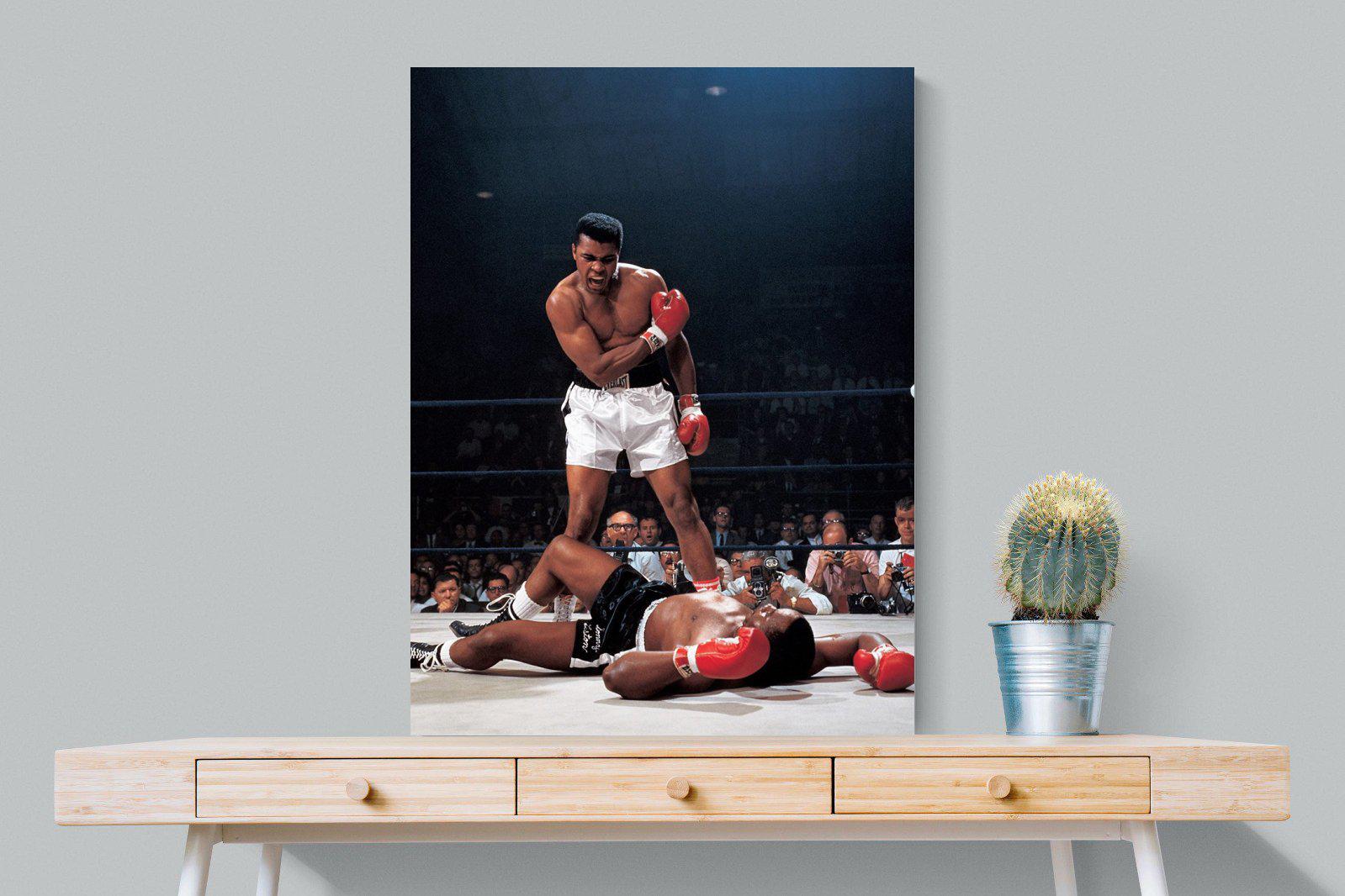 Muhammad Ali-Wall_Art-75 x 100cm-Mounted Canvas-No Frame-Pixalot