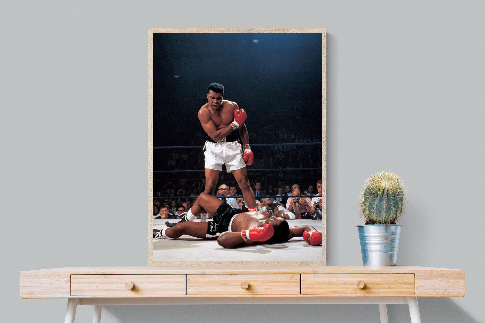 Muhammad Ali-Wall_Art-75 x 100cm-Mounted Canvas-Wood-Pixalot