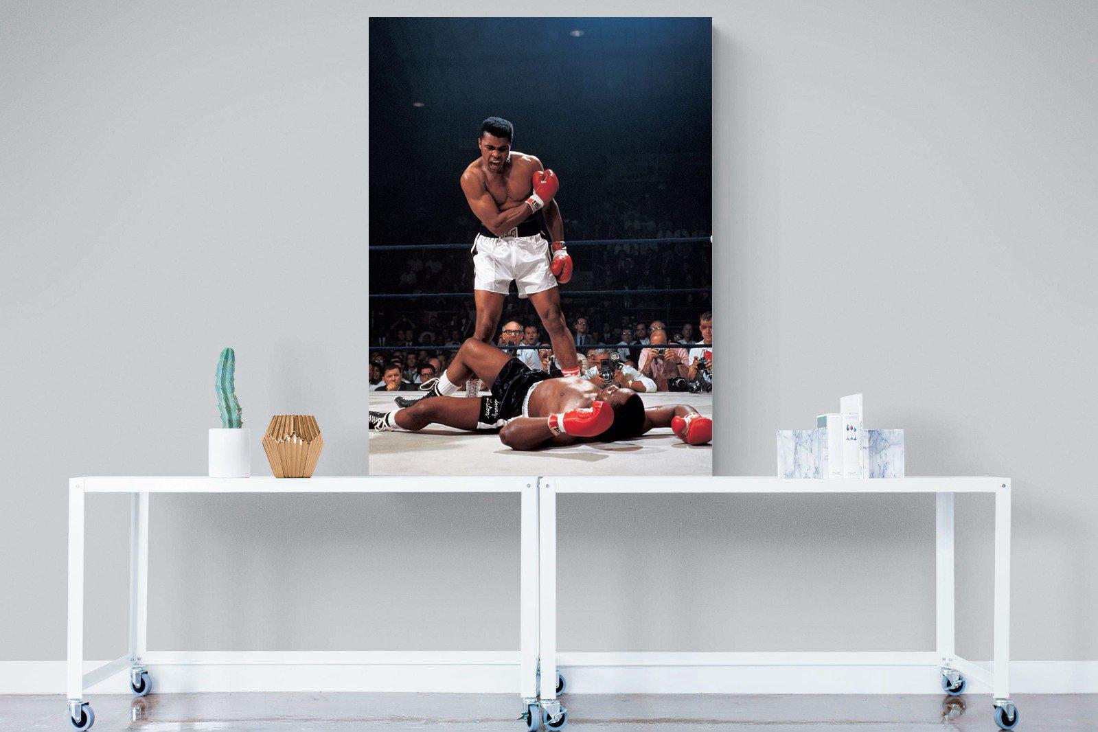 Muhammad Ali-Wall_Art-90 x 120cm-Mounted Canvas-No Frame-Pixalot