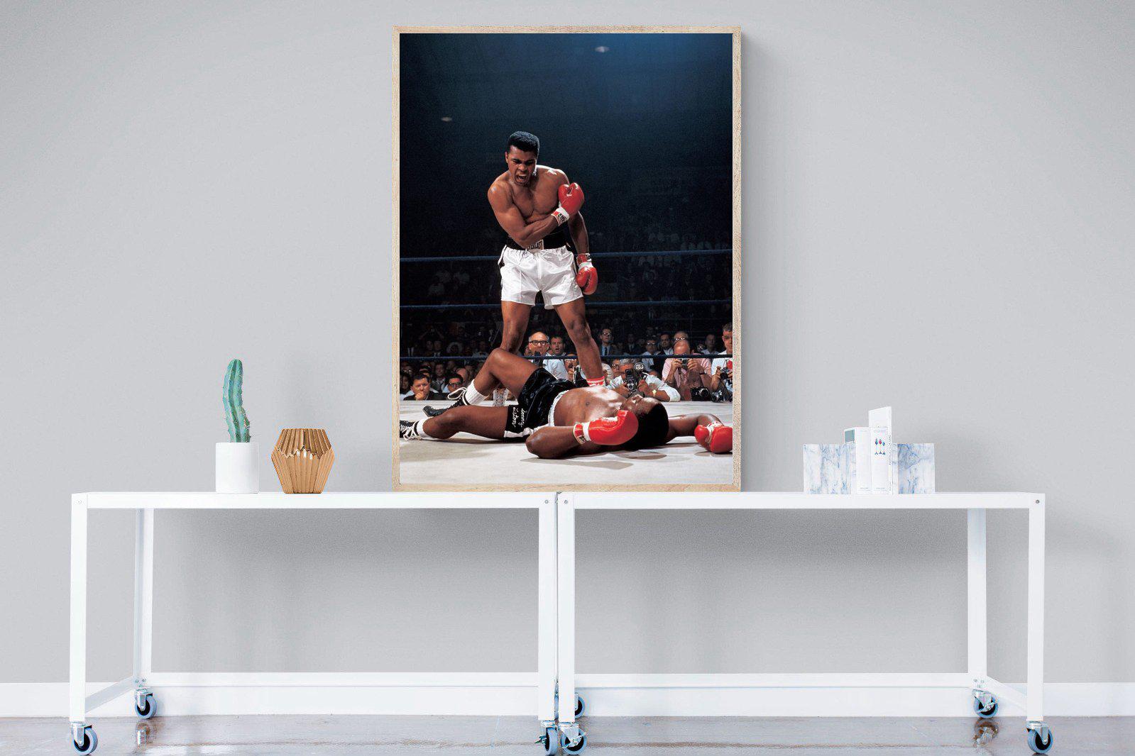 Muhammad Ali-Wall_Art-90 x 120cm-Mounted Canvas-Wood-Pixalot