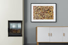 Mural on Indian Red Ground-Wall_Art-100 x 75cm-Framed Print-Black-Pixalot