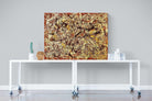 Mural on Indian Red Ground-Wall_Art-120 x 90cm-Mounted Canvas-No Frame-Pixalot