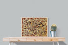 Mural on Indian Red Ground-Wall_Art-80 x 60cm-Mounted Canvas-Wood-Pixalot